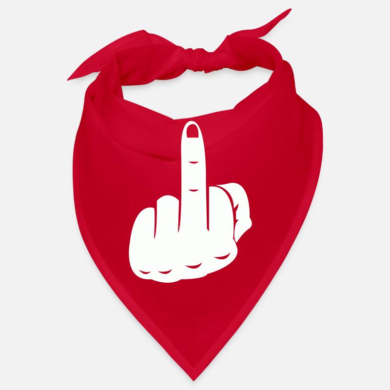 Mittelfinger Hand Bandana