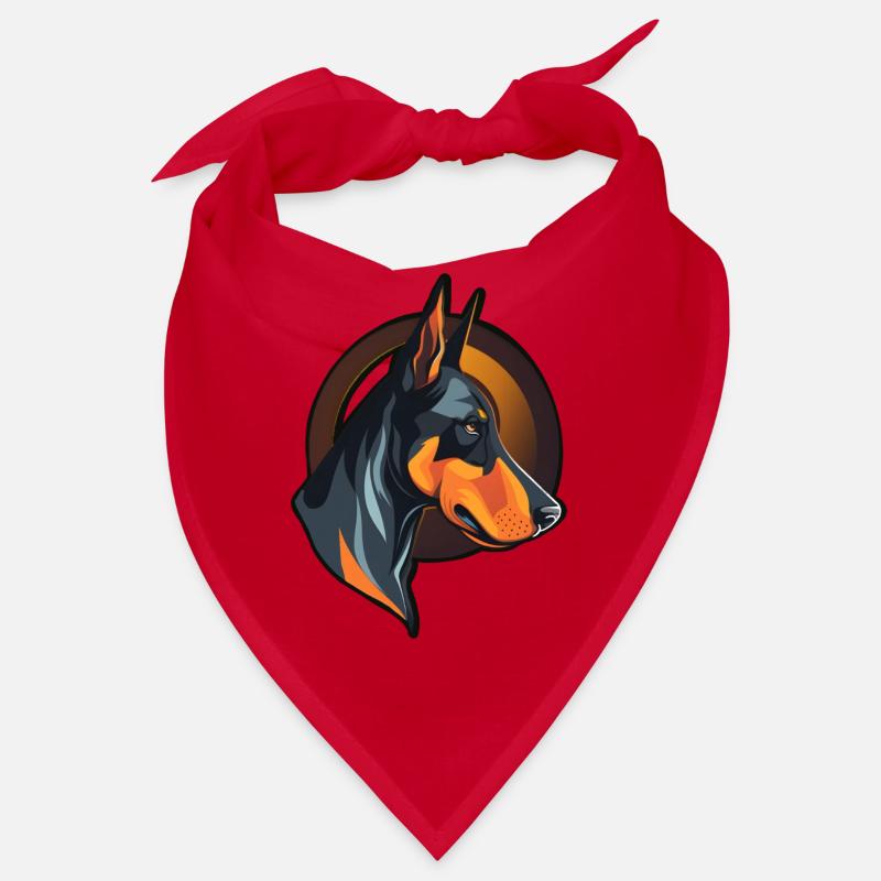Cooler Dobermann Dobermannhalter Bandana