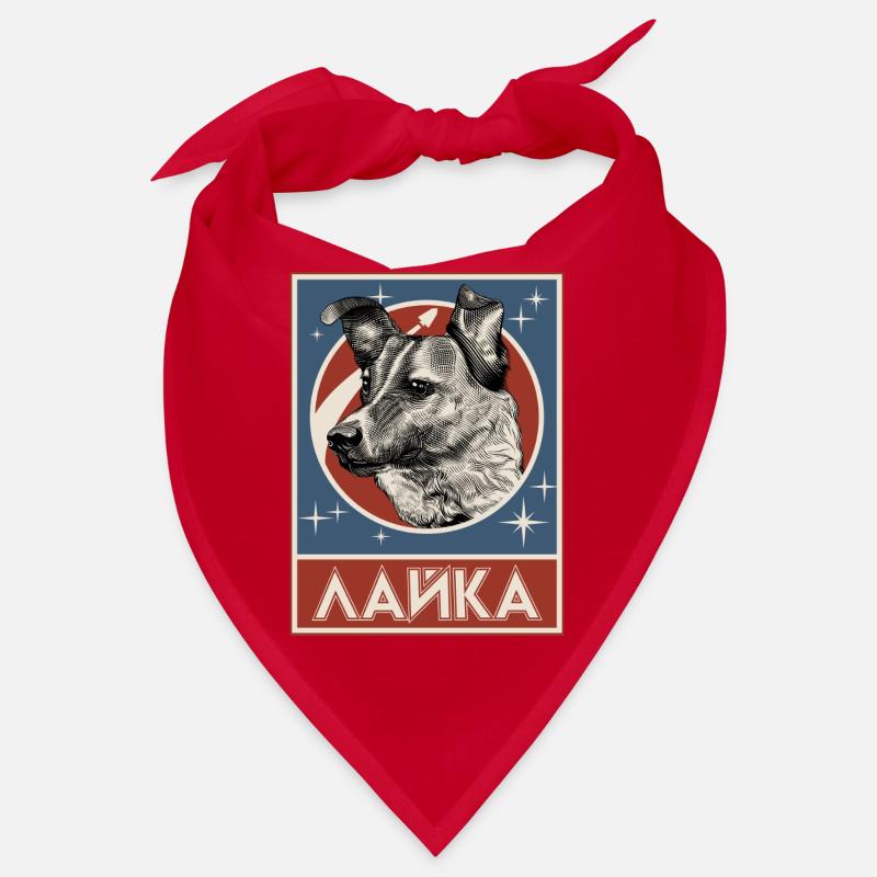 Soviet Space Dog Laika Bandana