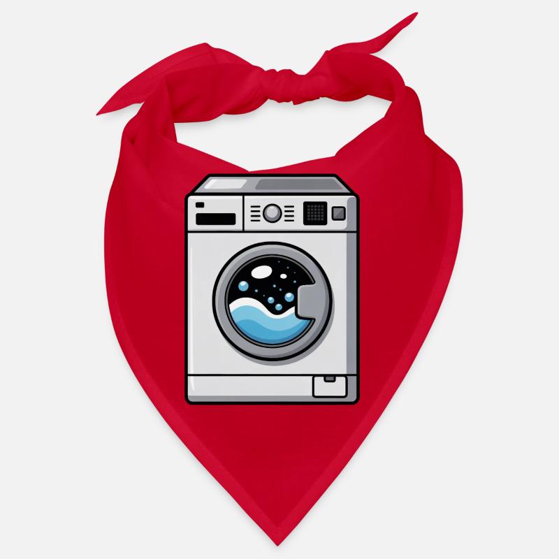 Washing Machine Comic Cute Kawaii Bandana