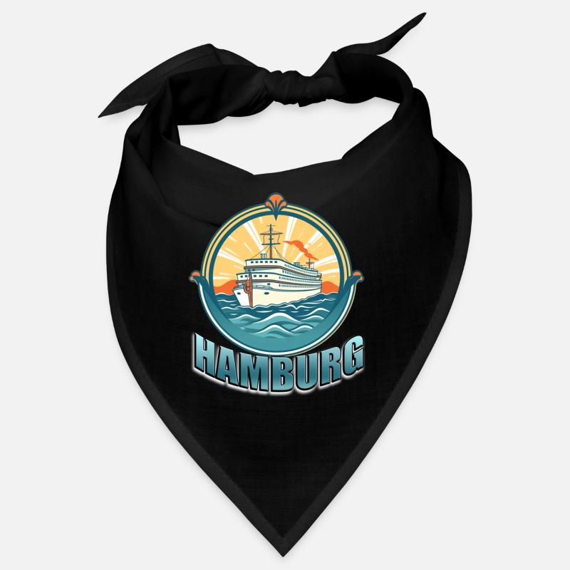 Hambourg Schiffahrt Desgin Bandana