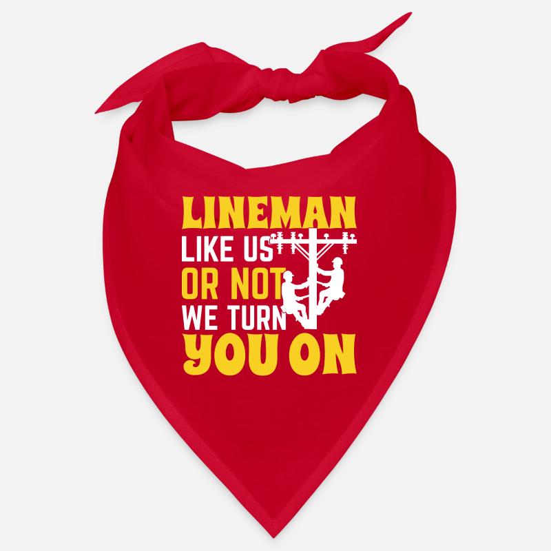 Lineman Drôle Électricien Câble Lineman Bandana