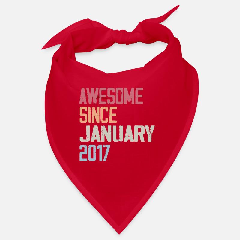 Anniversaire Janvier 2017 Rétro 2017 Janvier Bandana