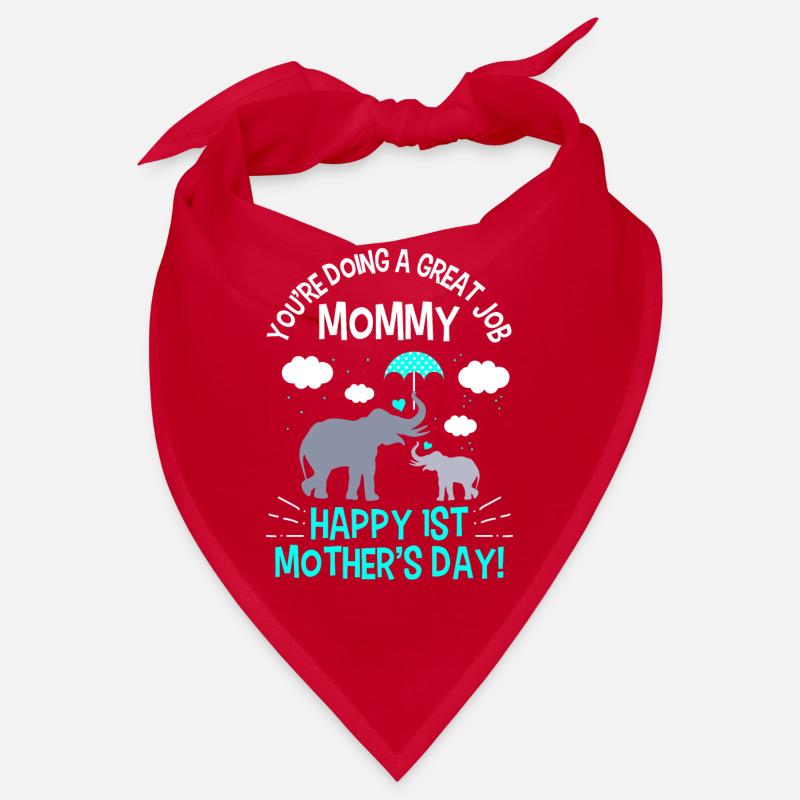 Erster Muttertag Du machst einen tollen Job Mama Bandana