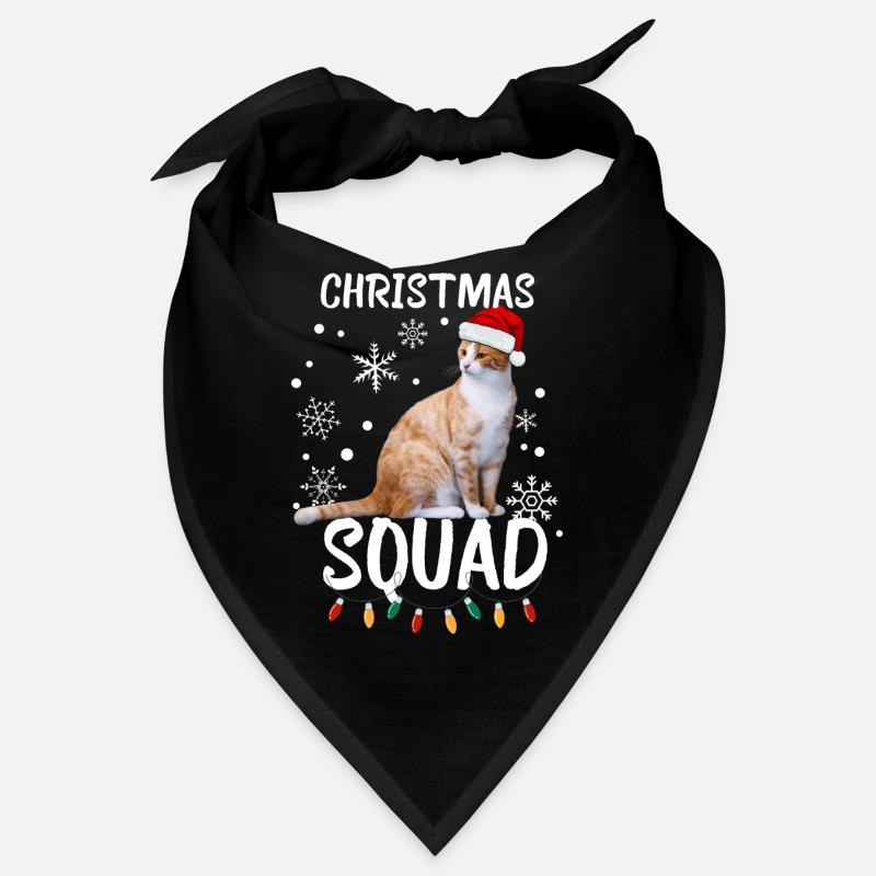Escouade de Noël. Noël du chat Bandana