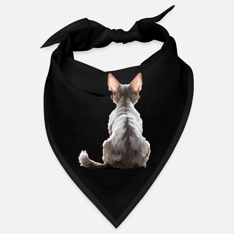 Devon Rex Katze Bandana