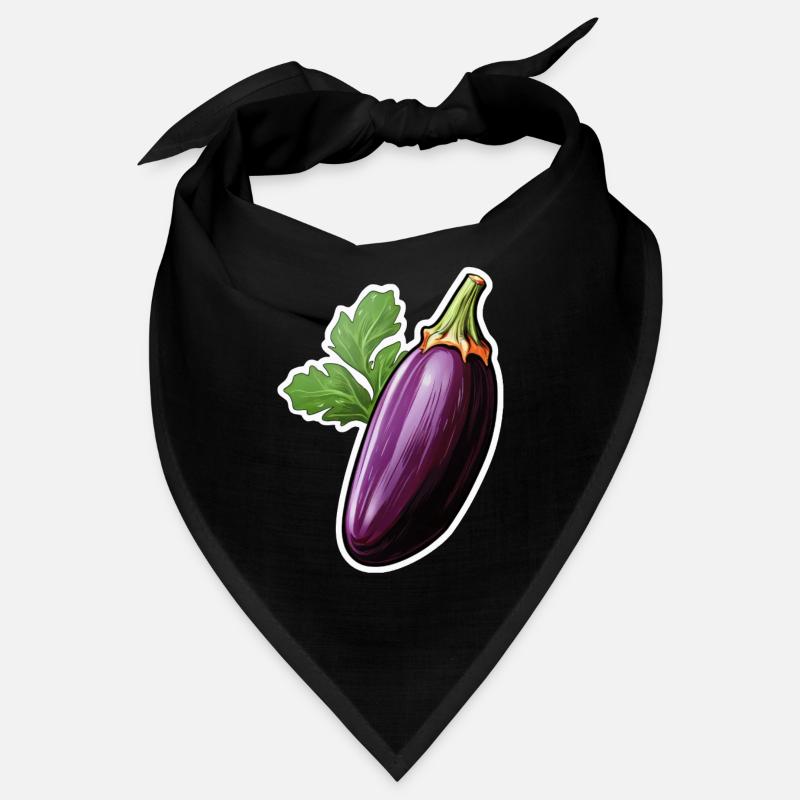 Eggplant Bandana