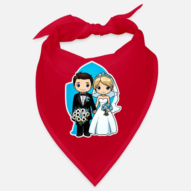 Just Married - For Wedding Bandana
