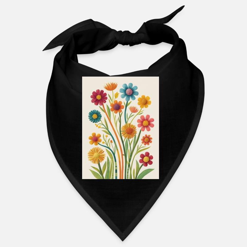 Blüten der Handarbeit Bandana