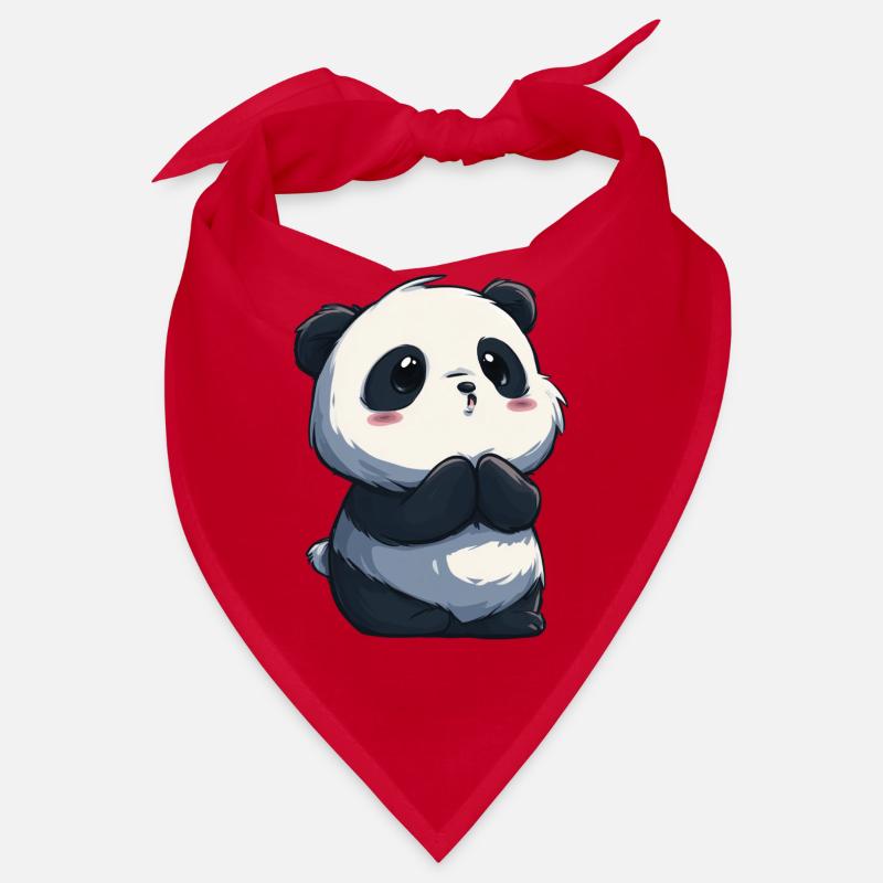 Innocent cute panda, adorable for lovers Bandana