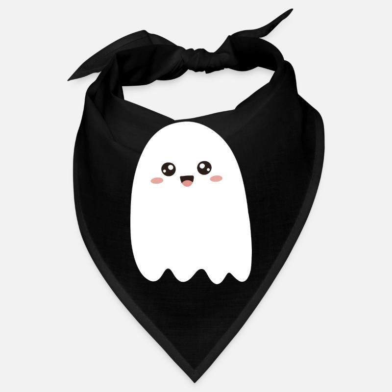 Kawaii Ghost Smile Tee Bandana
