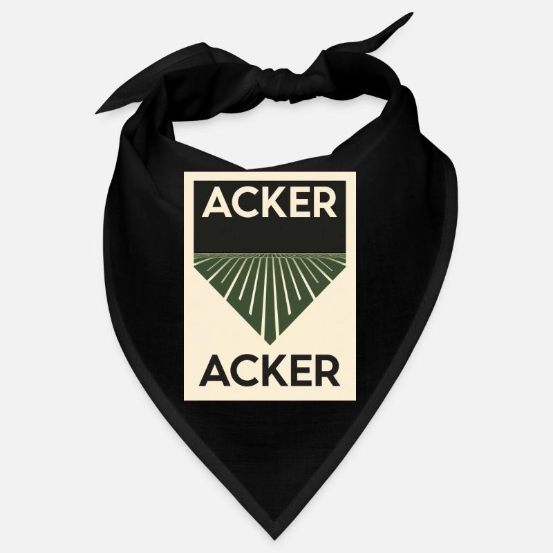 Acker minimalitisch 1930 Poster Bandana