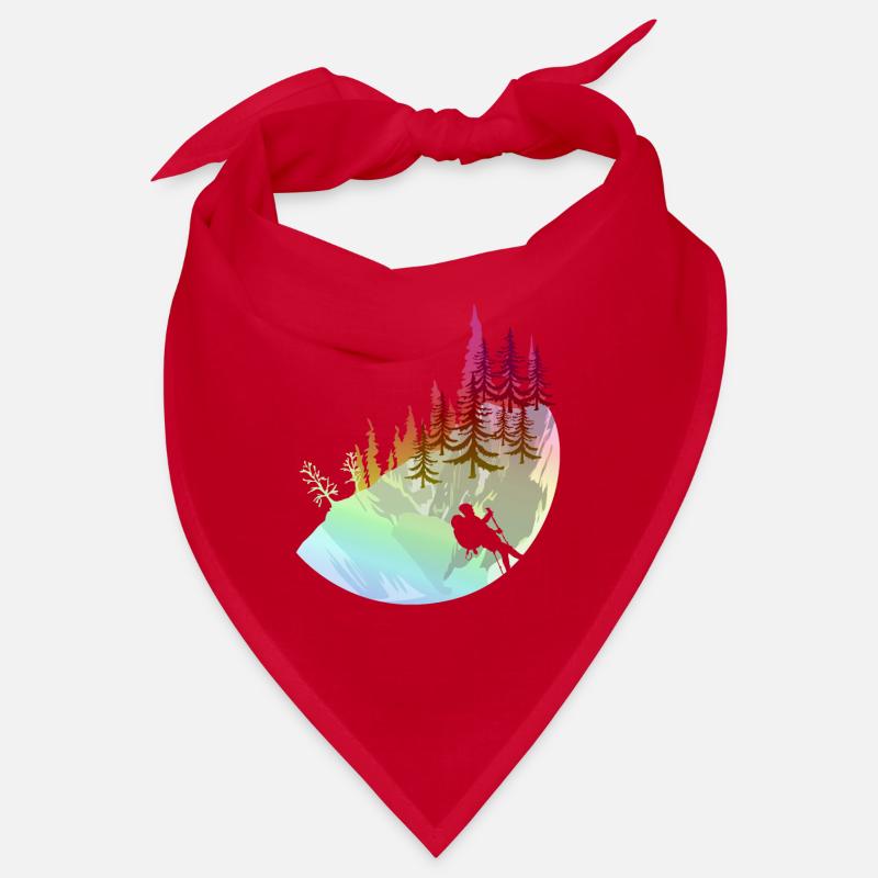 Wanderung Wald Bandana