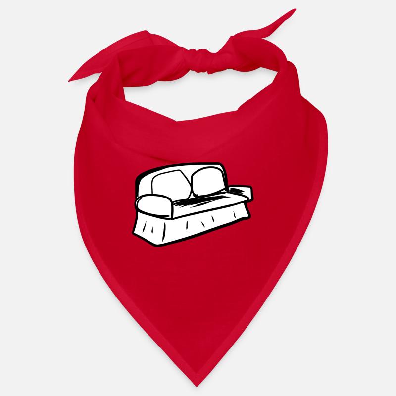 Sofa Symbol Wohnzimmer Möbel Grau Bandana