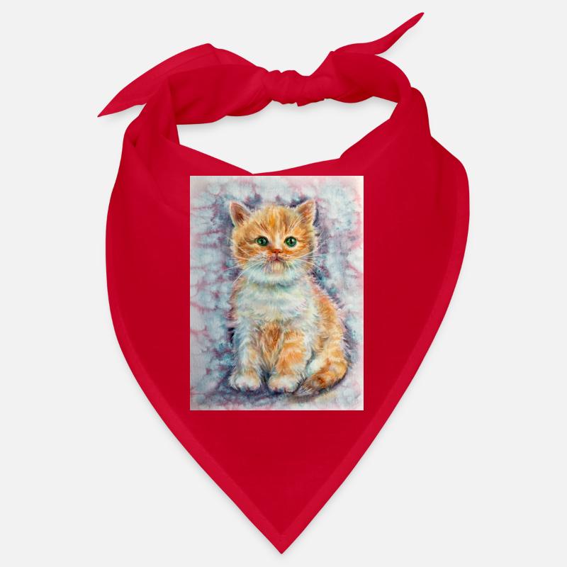 Little kitty. Putty. Bandana