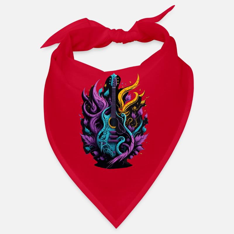 Graffiti Guitar Bandana