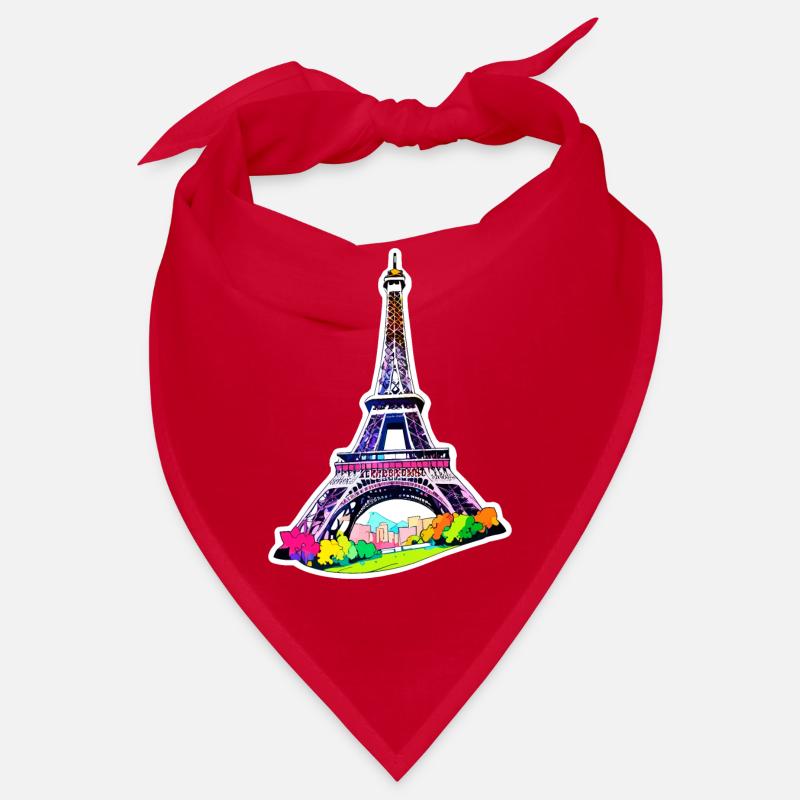 Eiffel Tower #2 Bandana