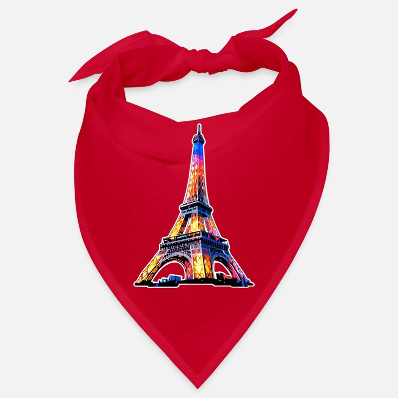 Eiffel Tower #3 Bandana