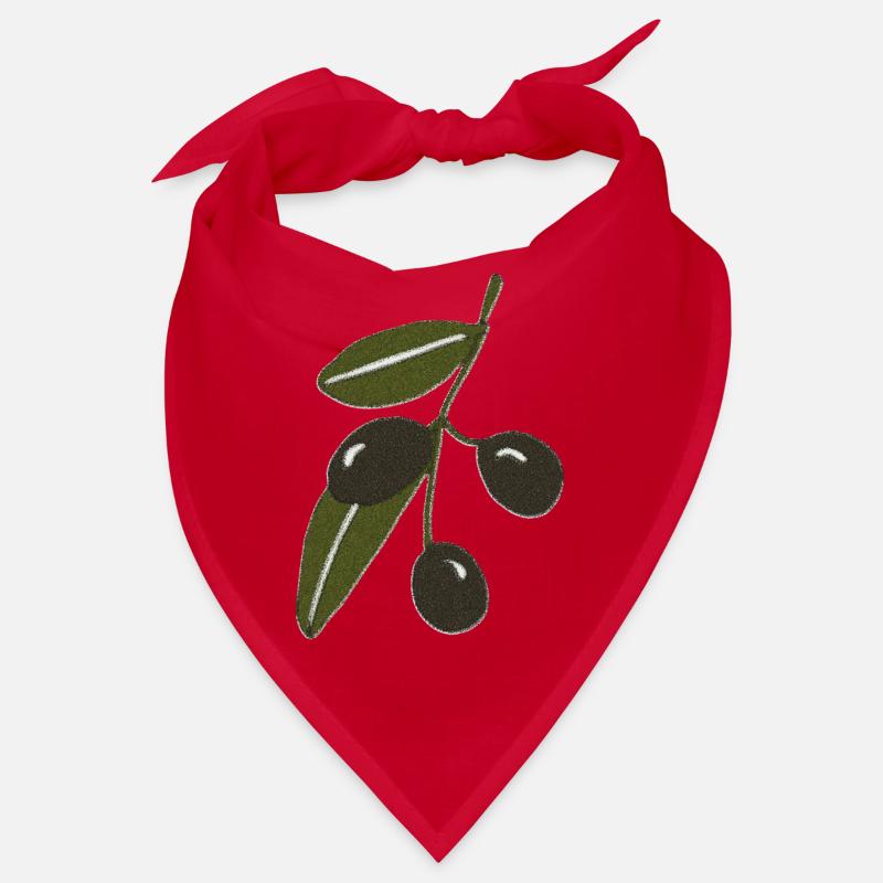 Olive Branch Impressionism Bandana