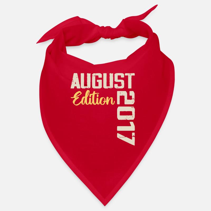 Anniversaire Août 2017 - Edition Limitée Août 2017 Bandana