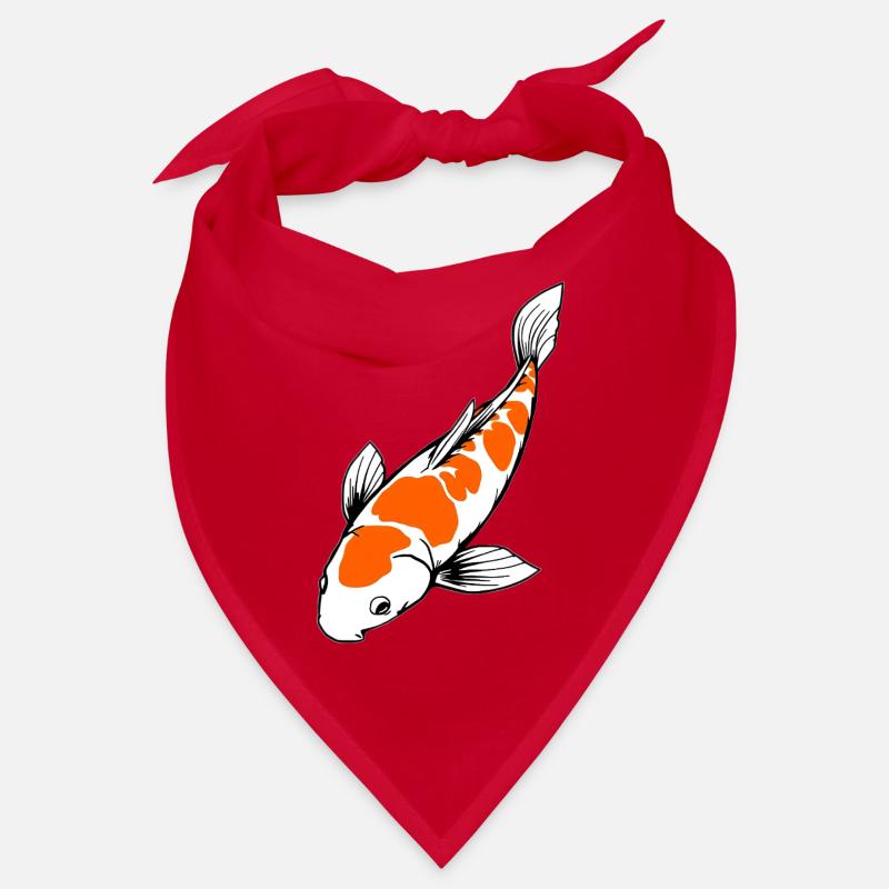 Poisson Koi Bandana