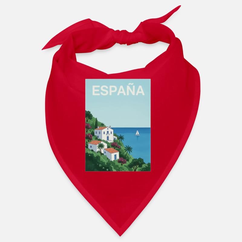 Idylle côtier espagnol Bandana