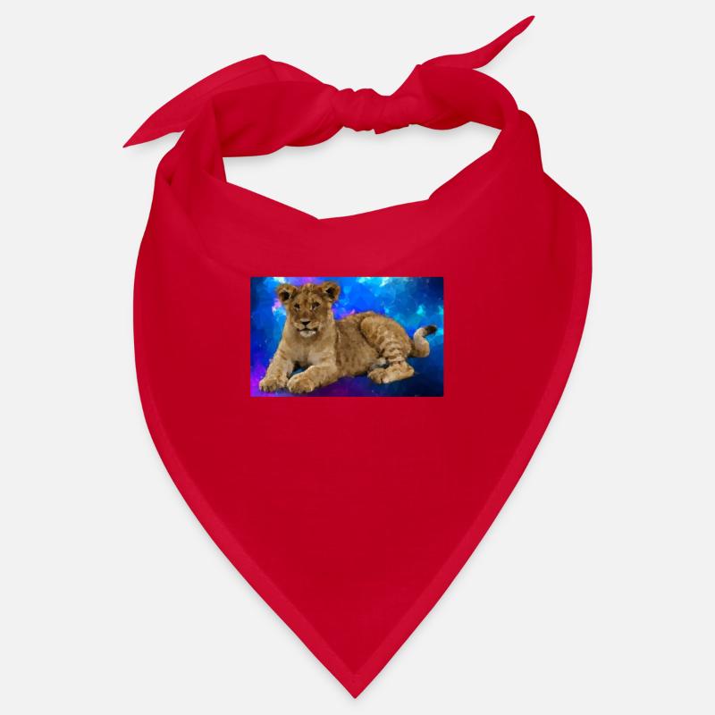 Löwe Polygon Bandana