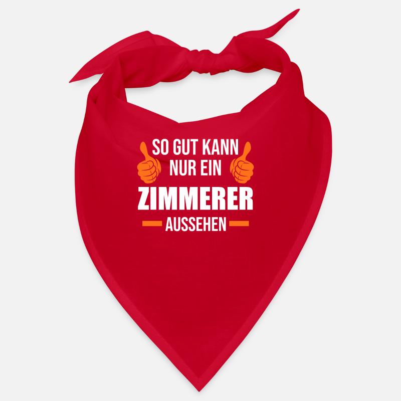 Zimmerer Beruf Zimmerei Geschenk Bandana