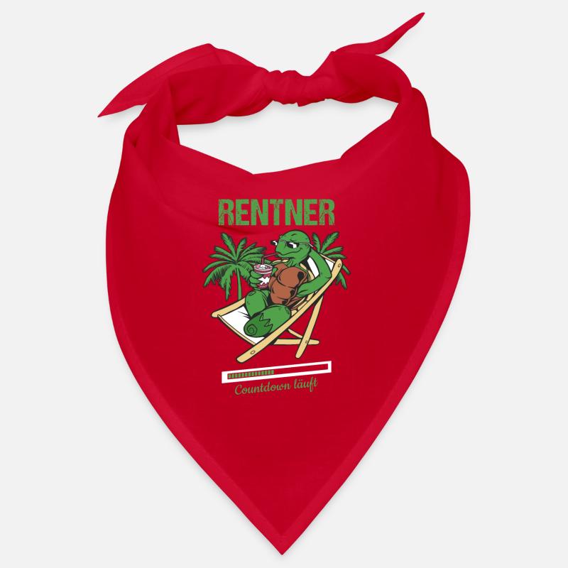 Pensionierung Rentner Countdown Läuft Rente Bandana