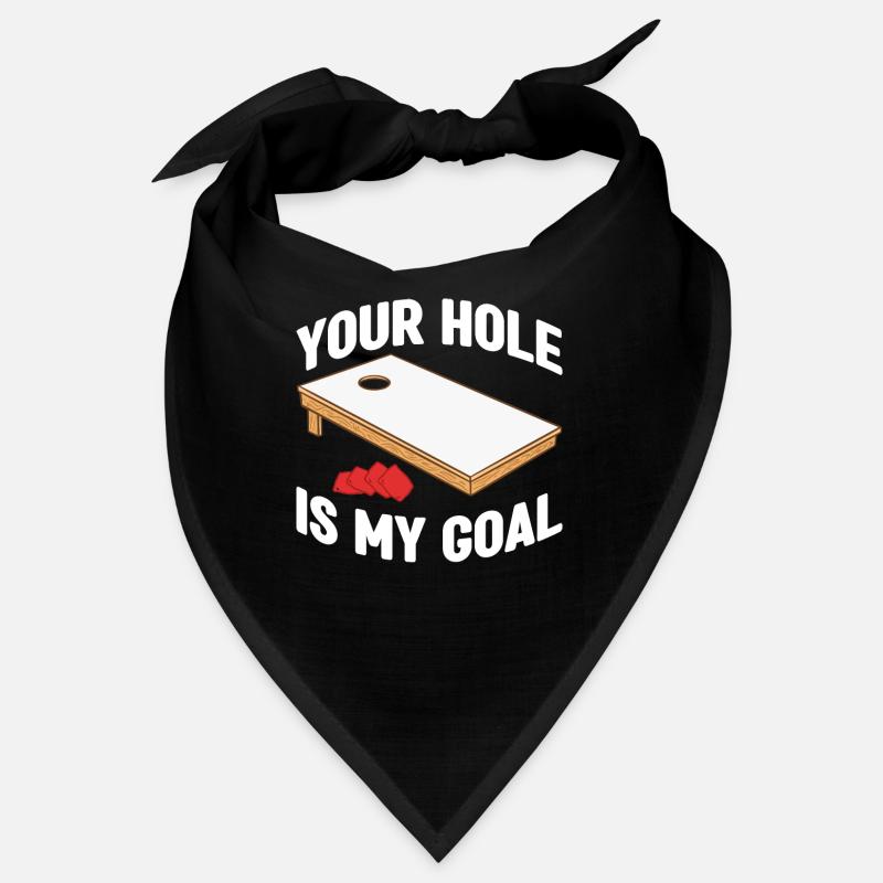 Cornhole Bean Bag Sackloch Bandana