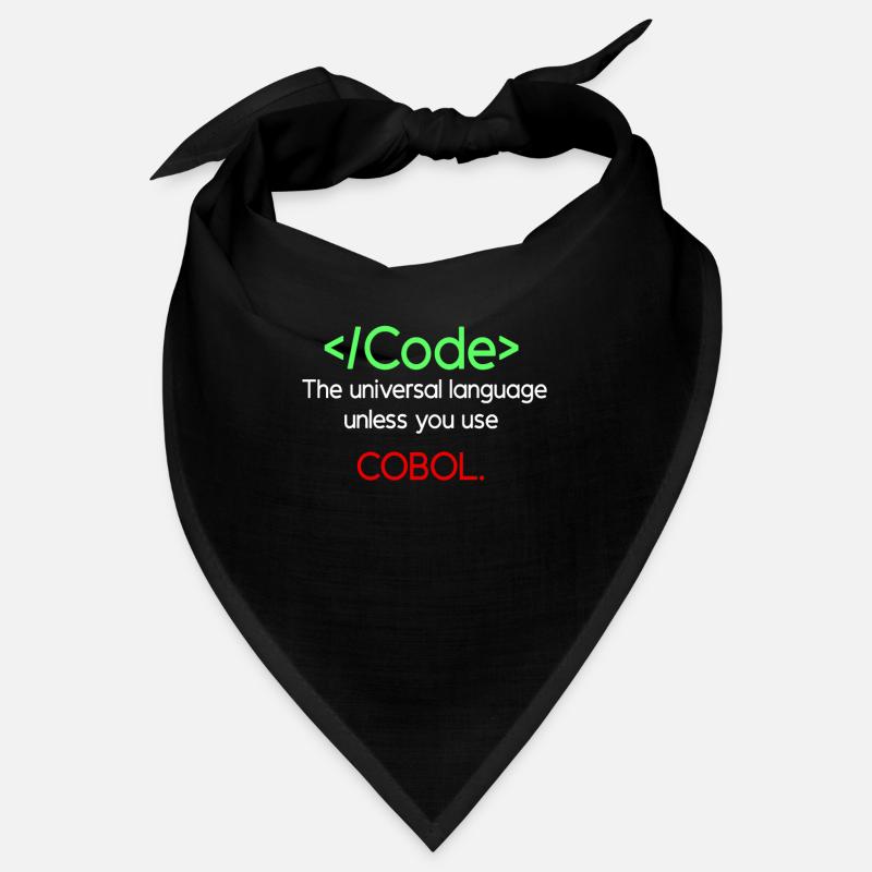 Lustiges Cobol Code Design Bandana