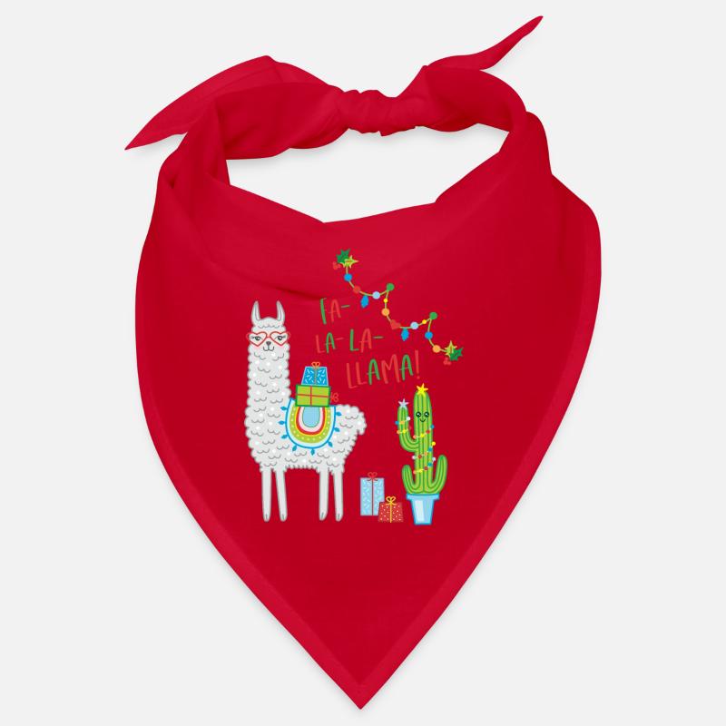 Fa la Llama Pull de Noël Cadeau de Noël Bandana