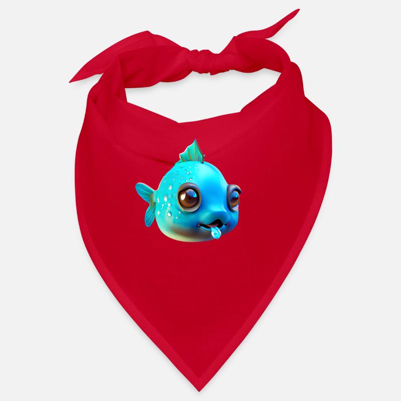 Poisson gras mignon Bandana