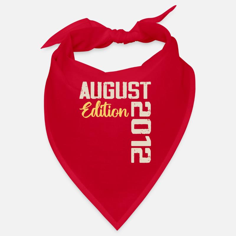 Anniversary August 2012 - Limited Edition August 2012 Bandana