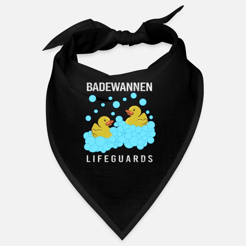 Quietscheente Rettungsschwimmer Bandana