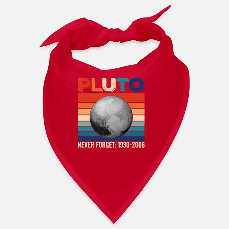 Pluto Never Forget Shirt 1930-2006 planètes Bandana