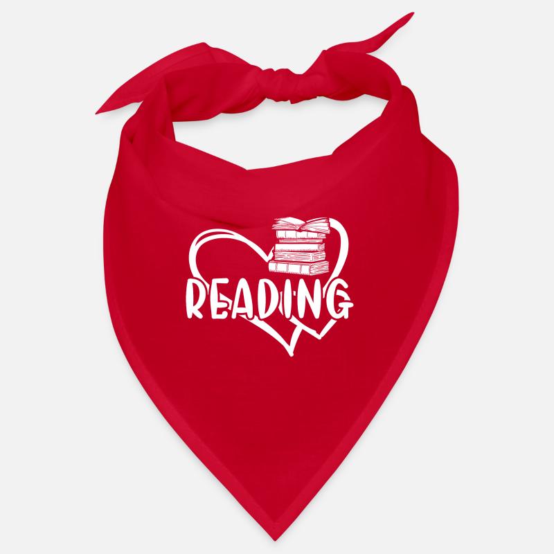 Reader Heart Reading Bandana