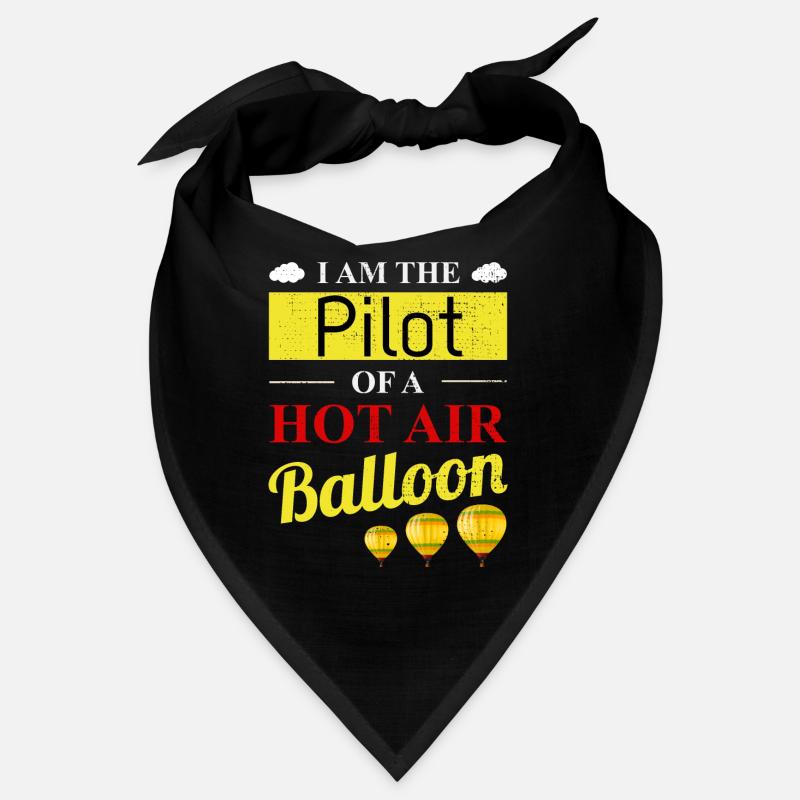 Heißluftballonfahrt Trichter Ballon Pilot Ballonfahrer Bandana