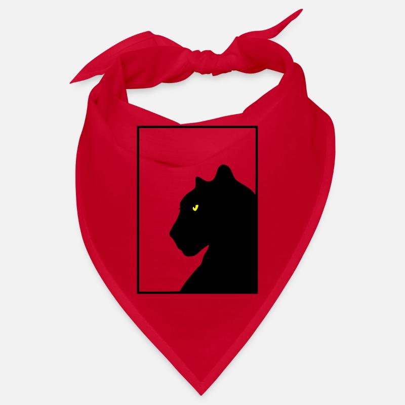 Panther black frame Bandana