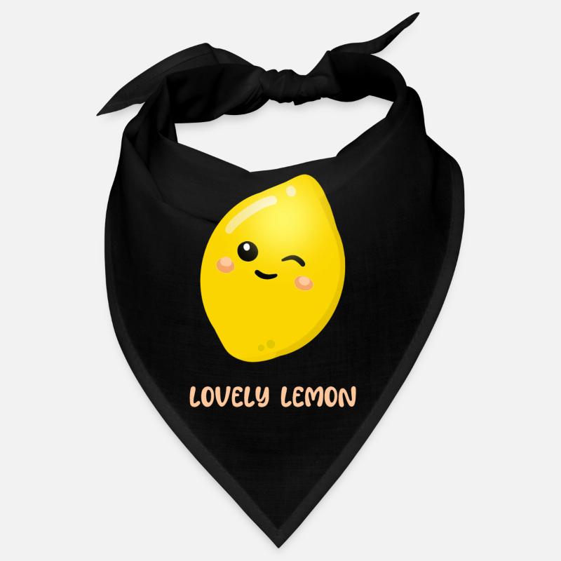Liebevolle Zitrone Bandana