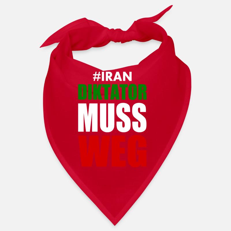 diktator muss weg iran Bandana