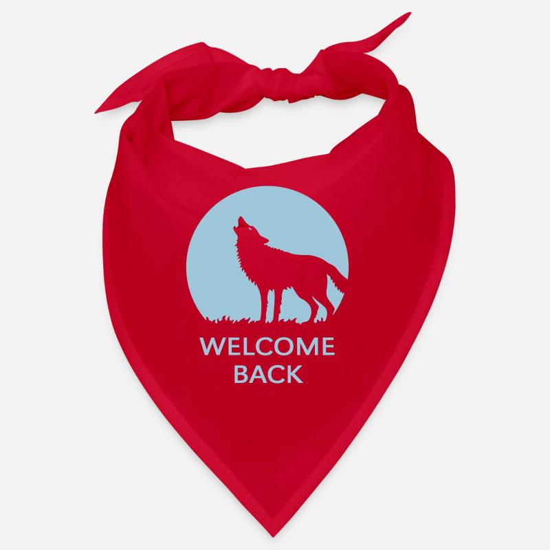 Welcome Back (Wolf / 1C) Bandana