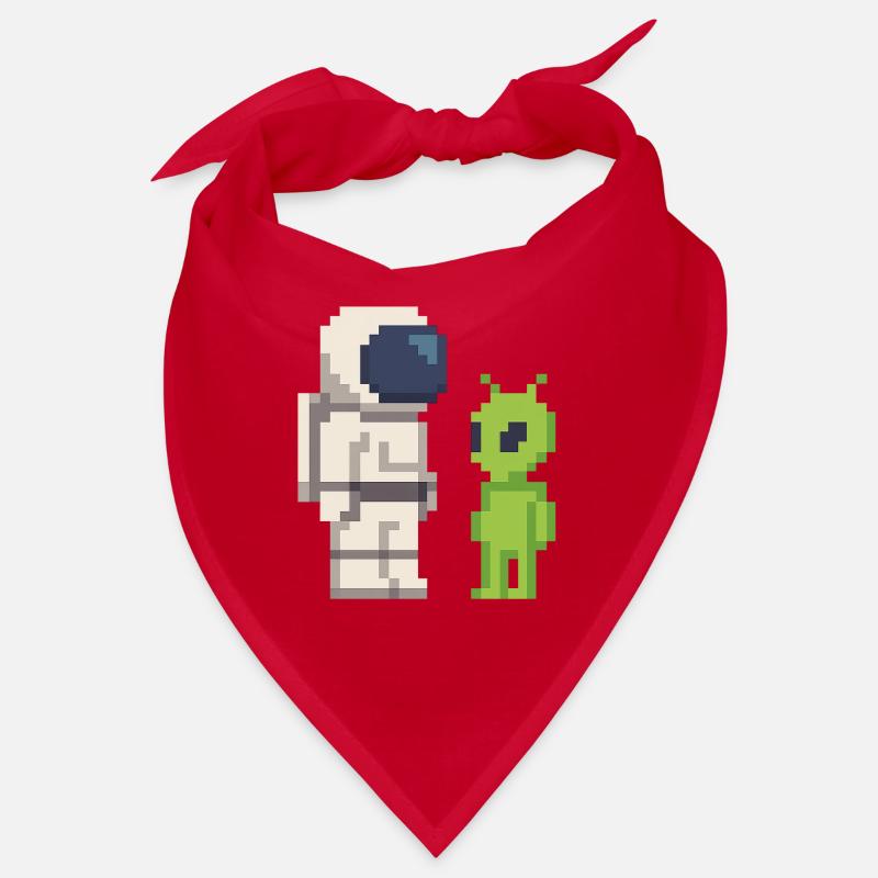 Pixel Astronaut rencontre Alien Bandana