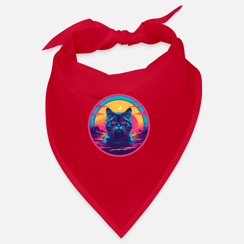 Sunrise Cat Bandana