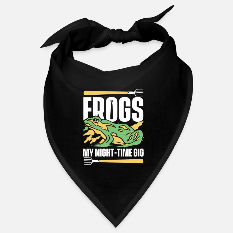 Frogs My Night Time Gig Tadpole Tree Frog Bandana