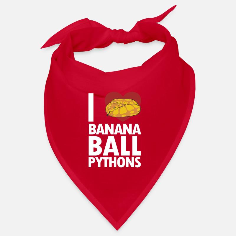 J’adore Boule de banane Pythons Boule de banane Serpent Bandana