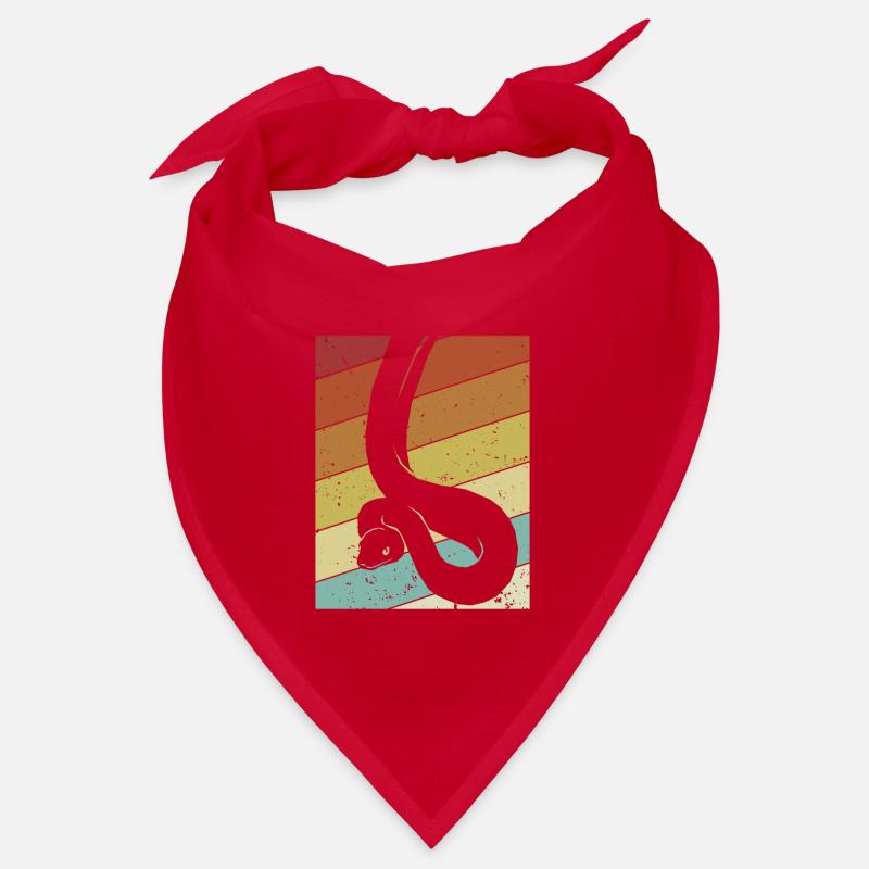 Retro Schuppenkriechtiere Python Schlange Banana Bandana