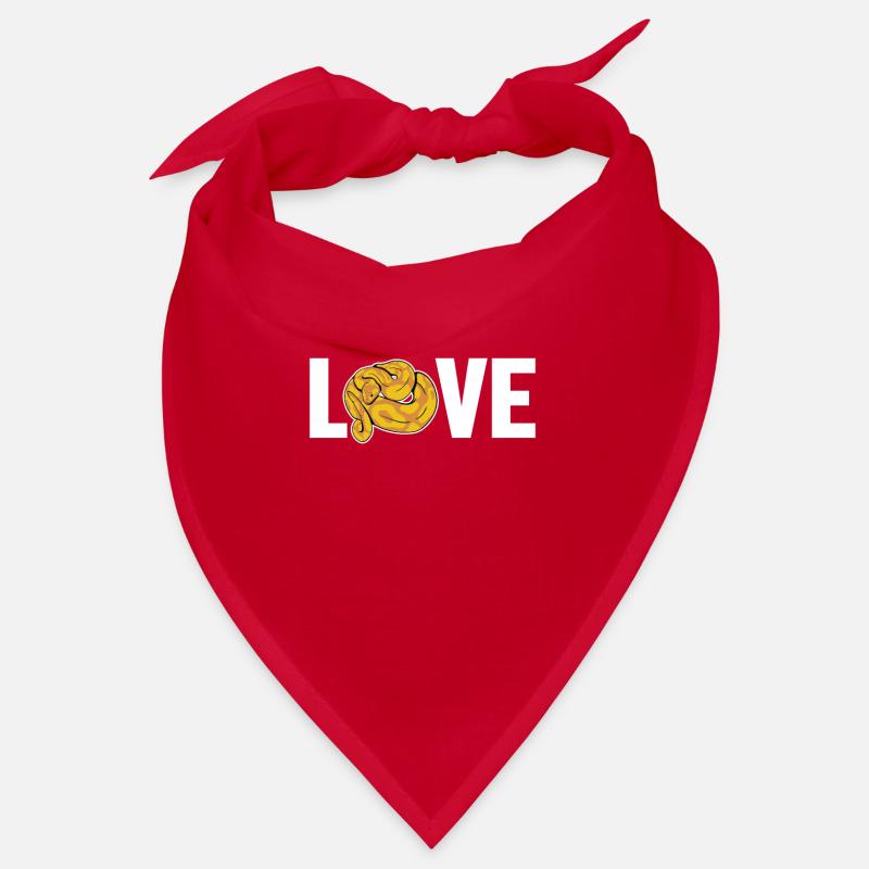 Love Schuppenkriechtiere Python Schlange Banana Bandana