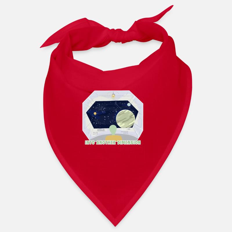 Into Another Dimension Alien UFO Bandana