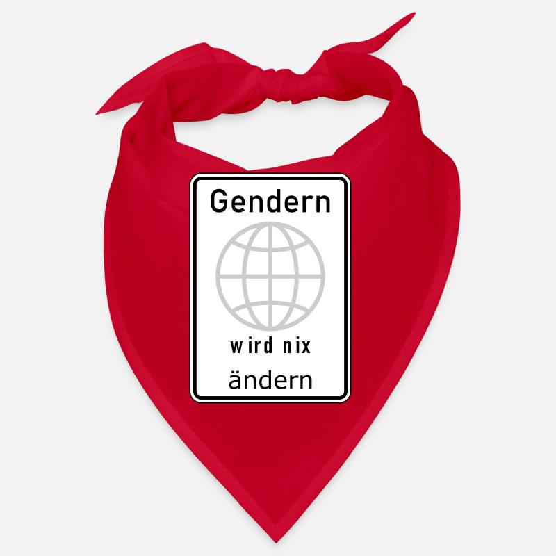 Gendern wird nix ändern Bandana